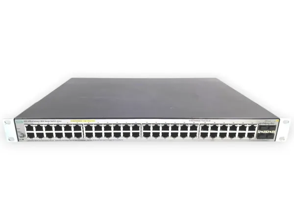 HPE OfficeConnect 1820-48G-PoE+ (370W) Switch J9984A — 48 ГИГАБИТНЫХ ПОРТОВ